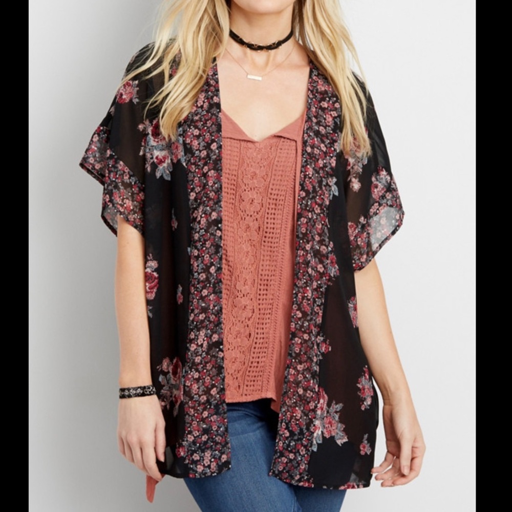 Maurice’s sheer floral kimono